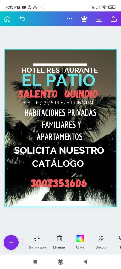 Hospedaje Los Balcones サレント エクステリア 写真