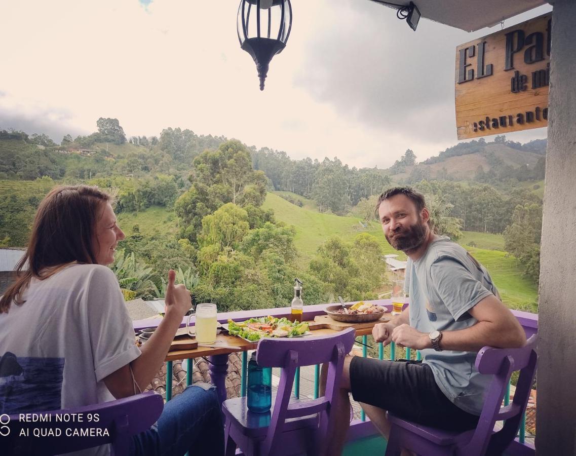 Hospedaje Los Balcones サレント エクステリア 写真